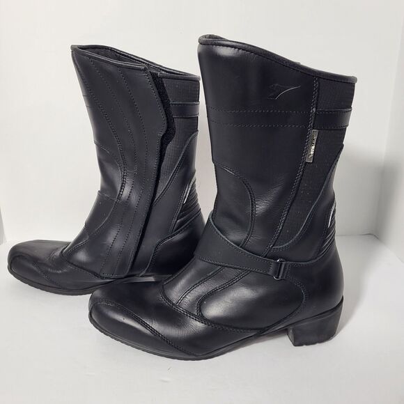 Diadora Black Combat & Moto Boots - Picture 3 of 13